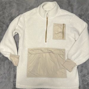 Offline by Aerie fleece pullover jacket
